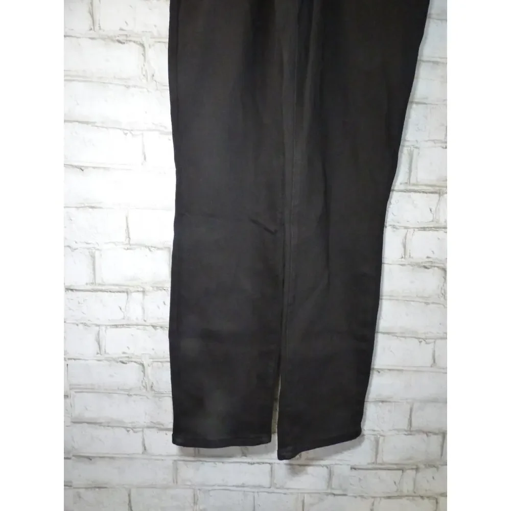 Good American Black Fit for Success Denim Jumpsuit Large NEW - Picture 7 of 11